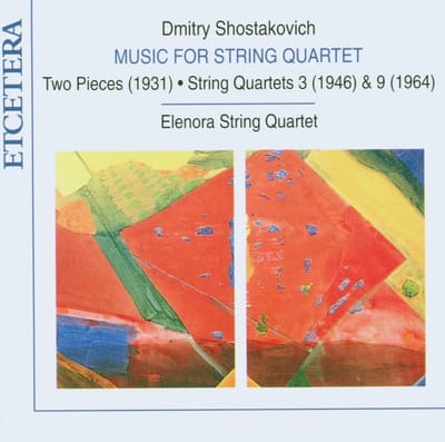 Eleonora String Quartet - Shostakovitch: Music For String Quartet (CD)