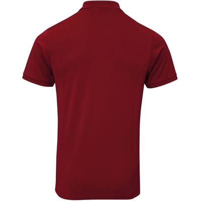 Premier Heren Coolchecker Plus Pique Polo Met CoolPlus (Bourgondië)