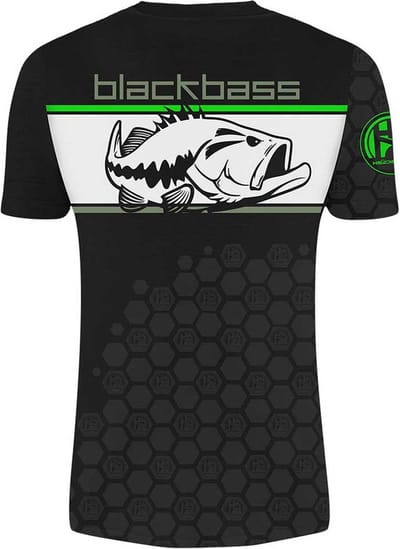 Hotspot Design Linear Bass T-shirt Met Korte Mouwen Zwart XL Man