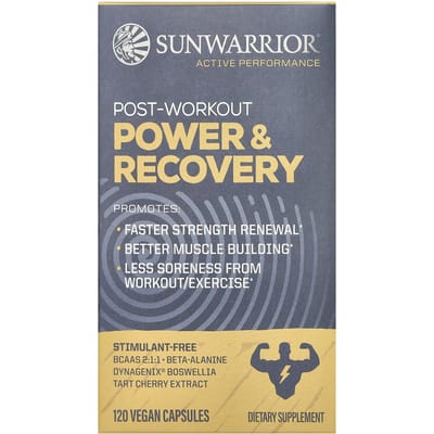 Sunwarrior Active Power & Recovery (120 vCaps) Unflavoured - Vitaminen, mineralen & gezondheid - Vitaminen & Mineralen Complex