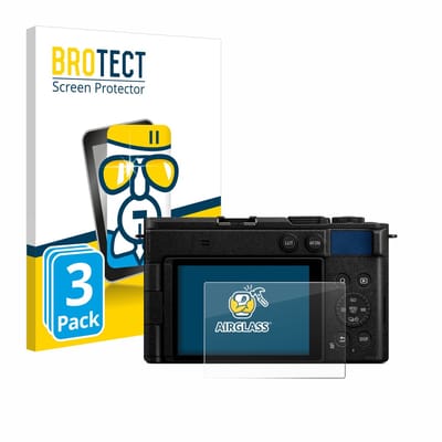 Screenprotector 3 Stuks voor Panasonic Lumix DC-S9 Beschermglas transparant