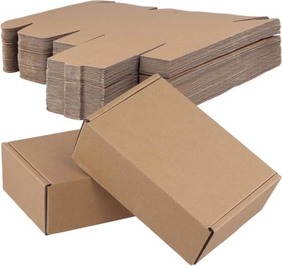 40 Stuks Bruine Kartonnen Dozen 15x10x5cm voor Verzenddoeleinden, Opslag en Cadeauverpakking
