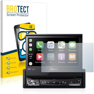 Screenprotector voor Pioneer AVH-Z7200DAB Beschermglas transparant