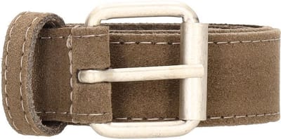 Hide & Stitches El Paso Riem - Taupe - 3 cm - Leer - Maat 105