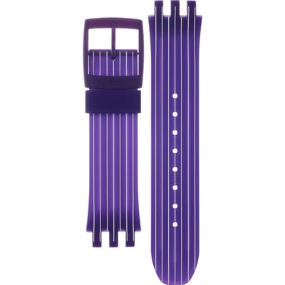 Swatch Plastic - Chrono Plastic - SUI/SUK ASUIV401 SUIV401 Purple Run band