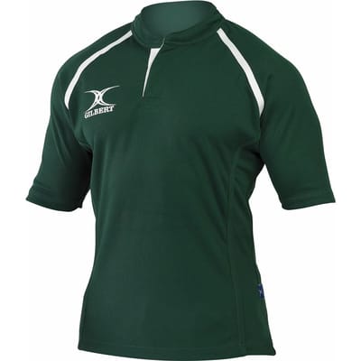 Gilbert Xact Monochrome Shirt Jnr Groen - 12 - 13 Yrs