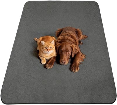 Honden Pinkelmat en Incontinentie Mat voor Puppy Training - Waterdicht, Sneldrogend en Wasbaar (100x70 cm, Set van 2)