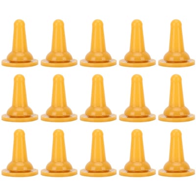 15 stuks Huisdier Kat Hond Silicone Veiligheid Zacht Verpleegfles Voeder Speen Accessoire beige