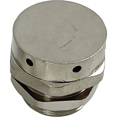 TRU COMPONENTS TC-10473492 Drukcompensatie element M20 Messing (vernikkeld) Messing 1 stuk(s)