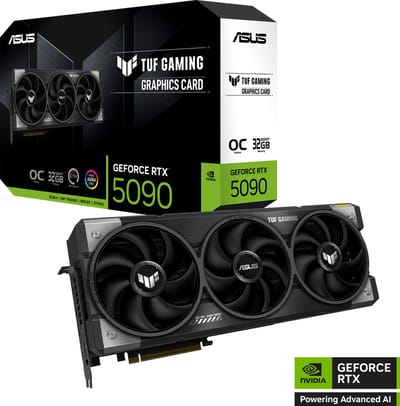 ASUS TUF Gaming NVIDIA RTX5090 32G - Videokaart - 32G - GDDR7 - PCIe 5.0 - 2x HDMI 2.1b - 3x DisplayPort 2.1