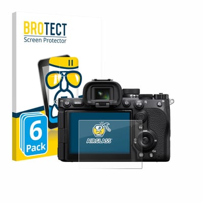 Screenprotector 6 Stuks voor Sony Alpha 7 V (ILCE-7M5) Beschermglas transparant