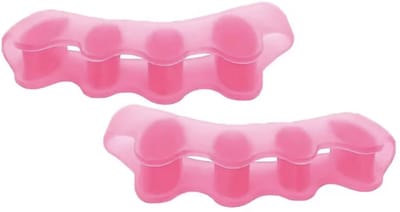 Siliconen Teenspreiders - Hallux Valgus Corrector - Tencorrector - Siliconen - Teenbeschermer - Roze - 1 paar - Teen spreider - CHPN