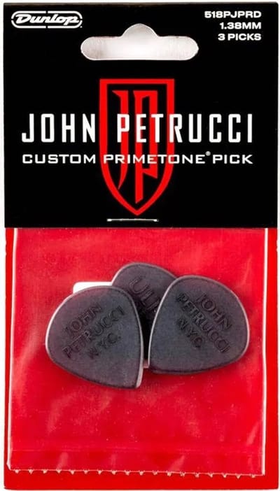 Jim Dunlop Signature - John Petrucci Plectrums - Primetone Jazz III - Ultex Rood - Refill Zak