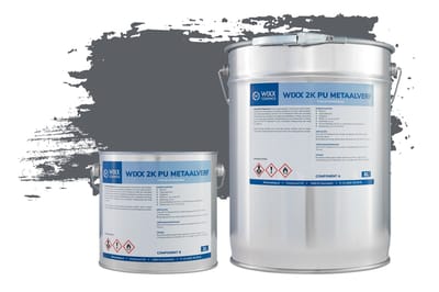 Wixx 2K PU Metaalverf - 10L - RAL 9010 | Zuiver Wit