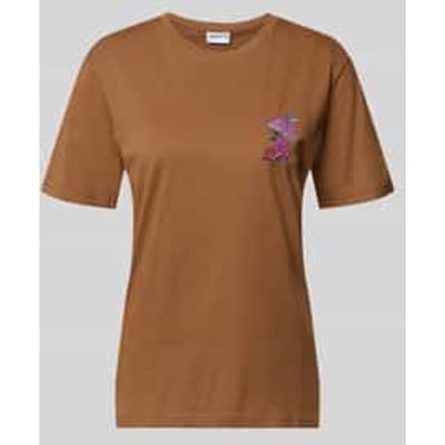 regular fit T-shirt van katoenmix