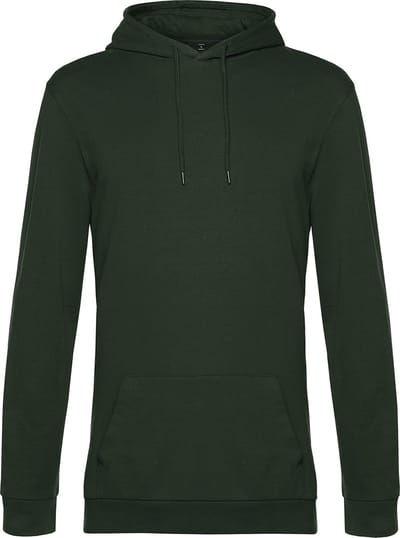 Hoodie French Terry B&C Collectie maat XS Forest Green