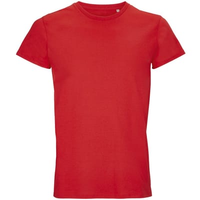 SOLS Unisex volwassen Crusader gerecycled T-shirt (Helder rood)