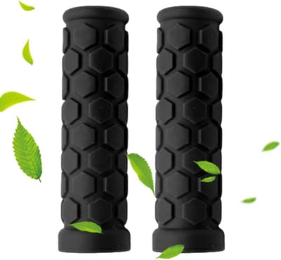 Fietshandgrepen - Stuurgrepen - Comfortabel Fietsen - Antislip Demper - 102 mm Lengte - Zwart