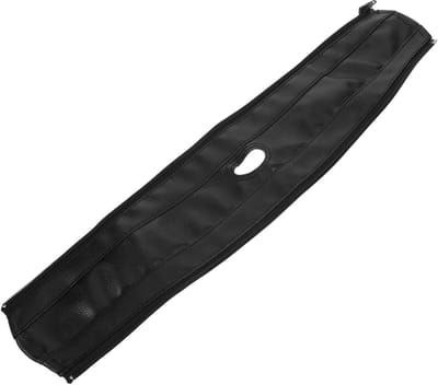Kinderwagen Handvat Hoes - Beschermhoes Armsteun - Comfortabele Grip - Ritssluiting Gemak - 50.5 cm Lengte - Zwart
