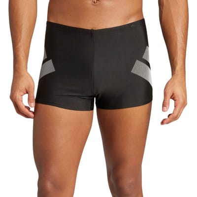 adidas Performance Big Bars Zwemboxer - Heren - Zwart