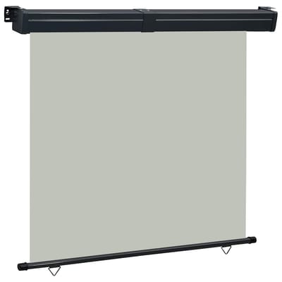 vidaXL - Balkonscherm - 175x250 - cm - grijs