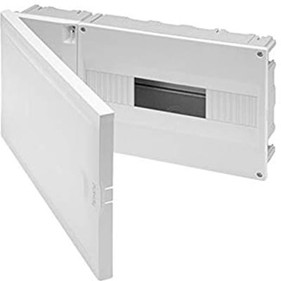 Inbouwkast voor 32+14 elementen | IP40 | 195x394x62 mm | Grijze en witte variant
