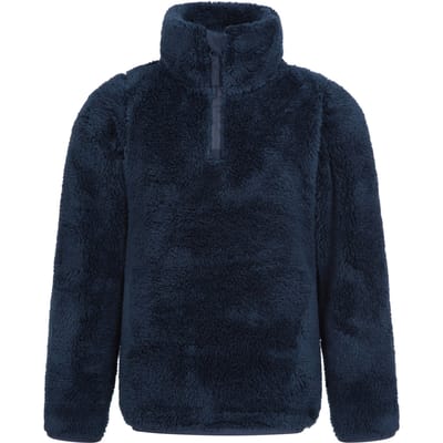 Mountain Warehouse Kinder/Kids Teddy Half Zip Fleece Top (Marine)