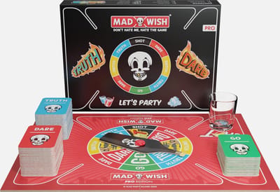 MadWish Pro - 250 Truth or Dare opdrachtkaarten- Do or drink - Drankspel - Spelletjes voor Volwassenen - Shotglaasje inbegrepen