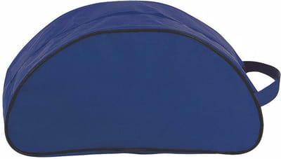 Schoenentas - donkerblauw - 35 x 17 x 14 cm - 8 liter - ritssluiting - reis opbergtas