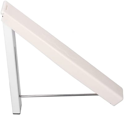 Dailygoods- Droogrek Wandgemonteerd - Opvouwbaar - Kledingrek voor Thuis - Ruimtebesparend - Kledinghangers - Geschikt voor Hotel en Kantoor