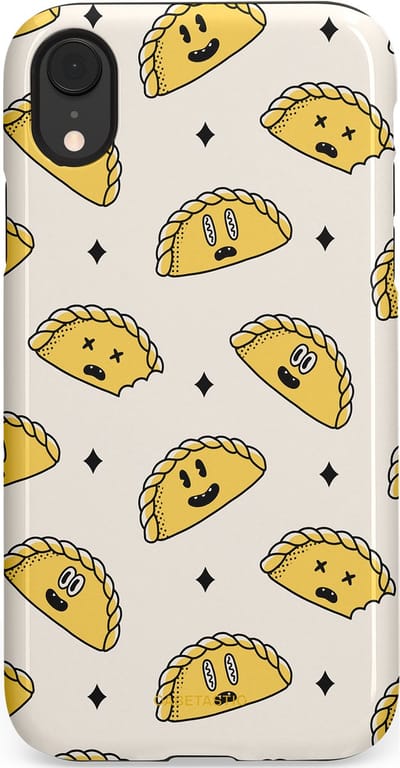 Casetastic Hoesje Geschikt voor Apple iPhone Xr - Stijlvolle Beschermende Duo-layer Case - Pastei gerei