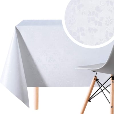 Dailygoods- Tafelkleed Luxe - Afwasbaar - Waterdicht - Rechthoekig 140x200 cm - Plastic - Elegant Bloemenpatroon - Vinyl Tafelkleed