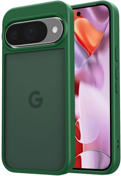 Hoesje Geschikt voor Google Pixel 10 / 10 Pro - Matte Back Cover - Groen