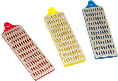 HBM 3-delige diamant wetstenenset 25 x 75 mm