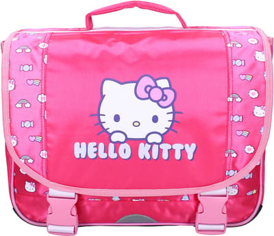 Hello Kitty 'Follow The Rainbow' - Schoolrugzak - Roze (38x33x12 cm)