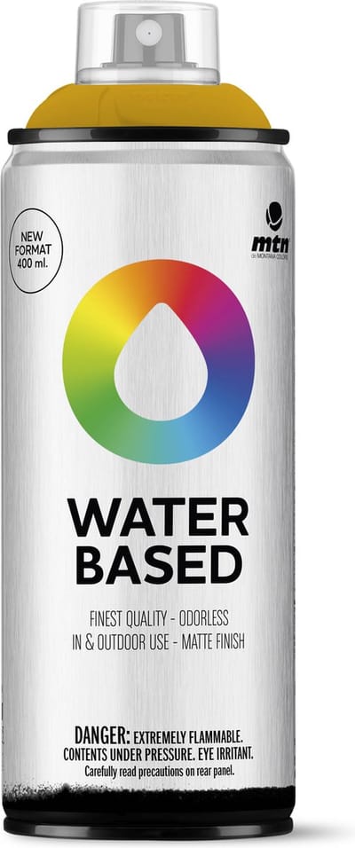 MTN Water Based Spuitbus - verf op waterbasis - RV-265 Kruger Brown - 400ml