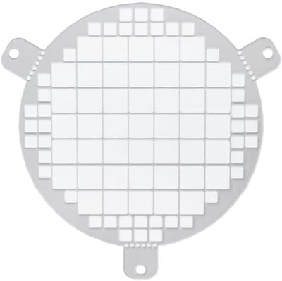 Rond ventilatierooster 10,2 cm - universeel metalen luchttoevoer en uitlaatbescherming