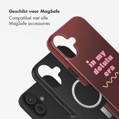 Selencia Vivid Backcover met MagSafe voor de Apple iPhone 17 - Delulu