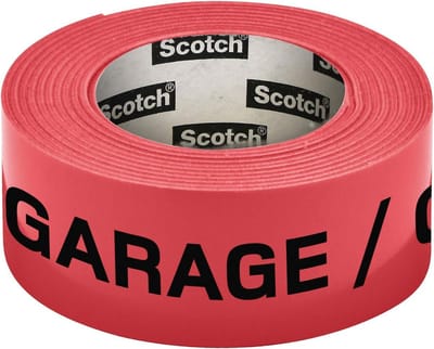 Neon Plakband Rood - 30mm x 50m - Rolband voor Verhuizing en Markeren