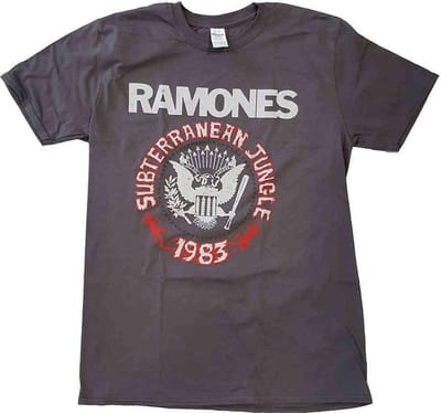 Ramones - Subterraneun Jungle Heren T-shirt - S - Grijs