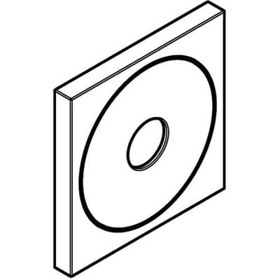 Hansgrohe replacement rosette 95943000