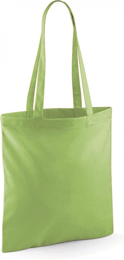 Westford Mill Bag For Life - Long Handles WM101 - Kiwi - 38 x 42 cm