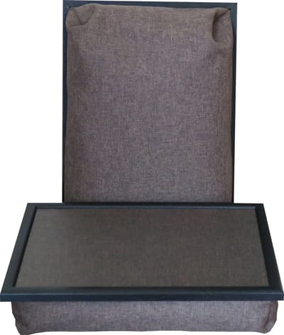 Andrews - Laptray - Schootkussen - Effen Koel Bruin - 40x30 cm