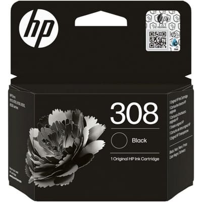 HP Inktcartridge 308 (7FP21UE) Zwart