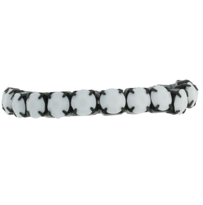 Behave - Rekarmband small circles wit - Minimalistische mode musthave