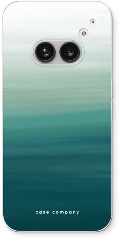 Case Company® - Hoesje geschikt voor Nothing Phone (2a) hoesje - Ocean - Soft Cover Telefoonhoesje - Bescherming aan alle Kanten en Schermrand