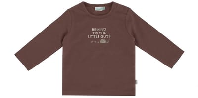 Babylook Bugs T-Shirt Little Guys - Maat 50 - Deep Taupe