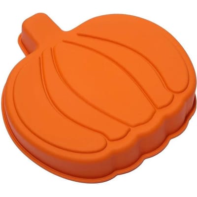 Halloween Vormen Siliconen Pompoenvorm Cakevorm Anti-aanbak Dessert Chocoladevorm DIY Handgemaakt Bakken Pudding Fondant Gereedschap red