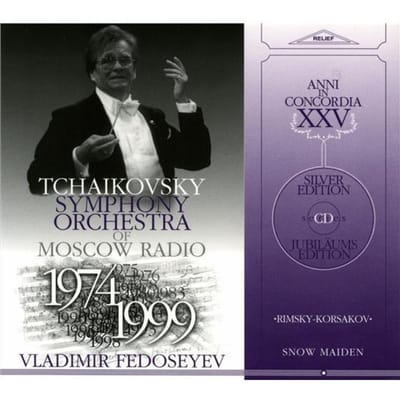 CD NIKOLAI RIMSKY-KORSAKOV, VLADIMIR F - Sneeuwmeisje CR991049 Relief 1999 Oostenrijk Klassiek Gebruikt gray