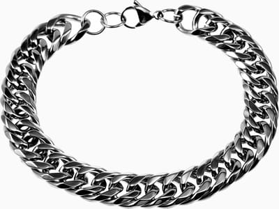 Roestvrijstalen Cubaanse Schakels Armband